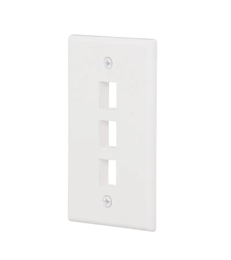 FacePlate de 3 RJ45 