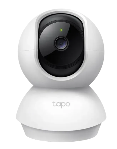 TAPO C200 - 1080P FULL HD / WI-FI 2.4 GHZ / RANGO DE VISTA H-360° V-114° / LENTE 4MM / VISIÓN NOCTURNA 10M IR / AUDIO BIDIRECCIONAL / MICROSD HASTA 512 GB