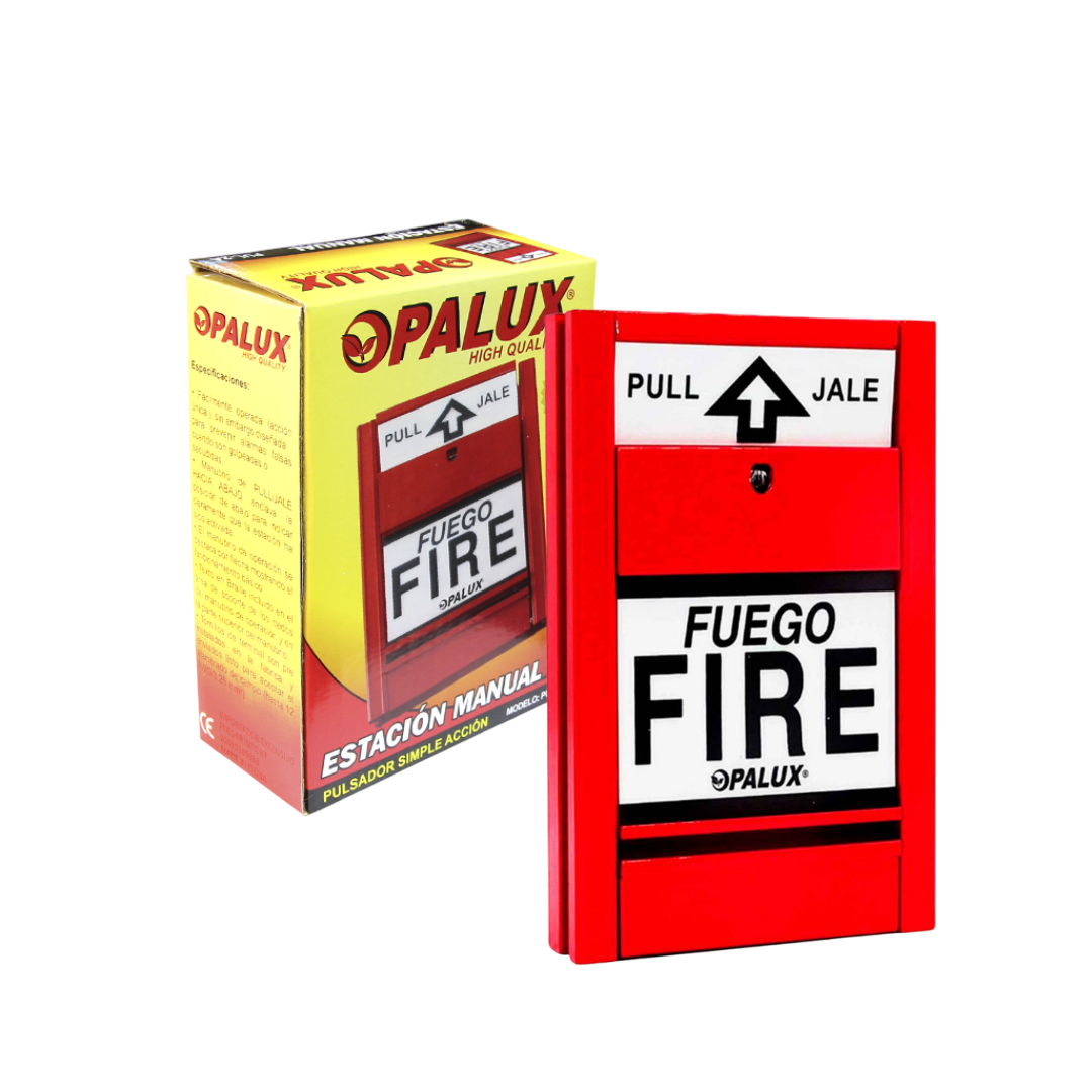 PUL-2A OPALUX ESTACION MANUAL PULSADOR SIMPLE ACCION