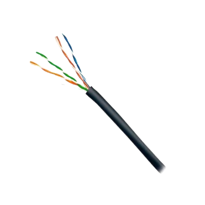 3056 - DIXON F/UTP CCA CAT.5e 4Px24AWG NEGRO EXTERIORES UV 305M