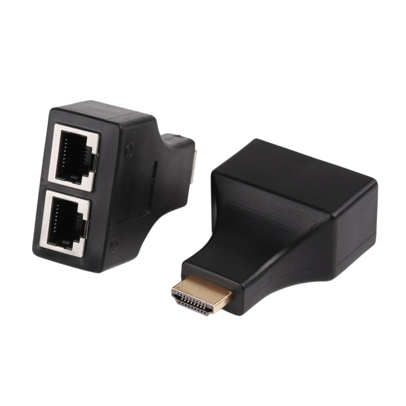 SM-F7802 ADAPTADOR HDMI A 2 RJ45