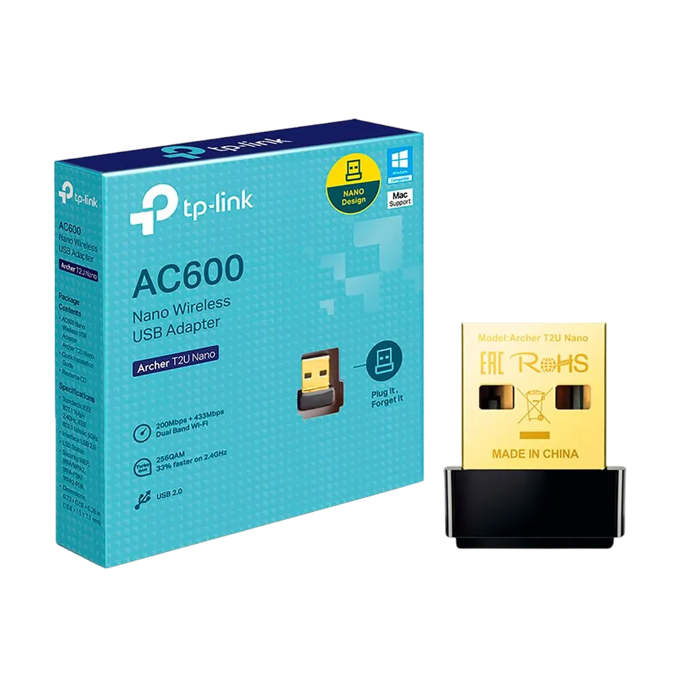 AC600 Adaptador USB ARCHER T2U NANO