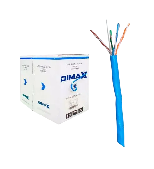 DIMAX METRO DC1-5E-305B24CCA Cable UTP CAT5E Interior x 305mts azul 