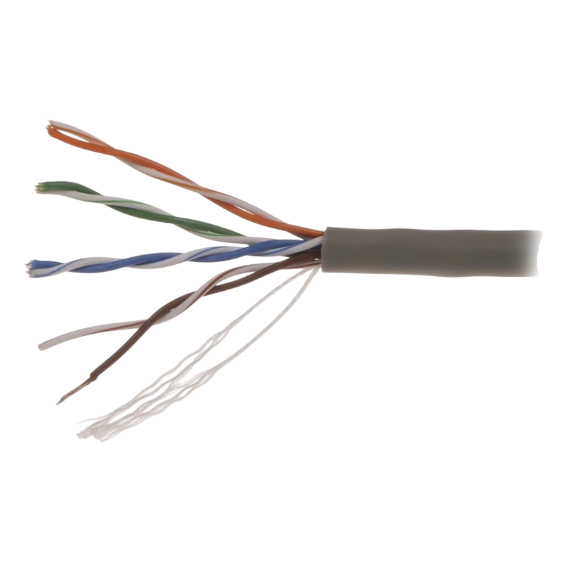DS-1LN5E-E-E METRO DE CABLE PURO COBRE UTP 4 PARES CATEGORIA 5E
