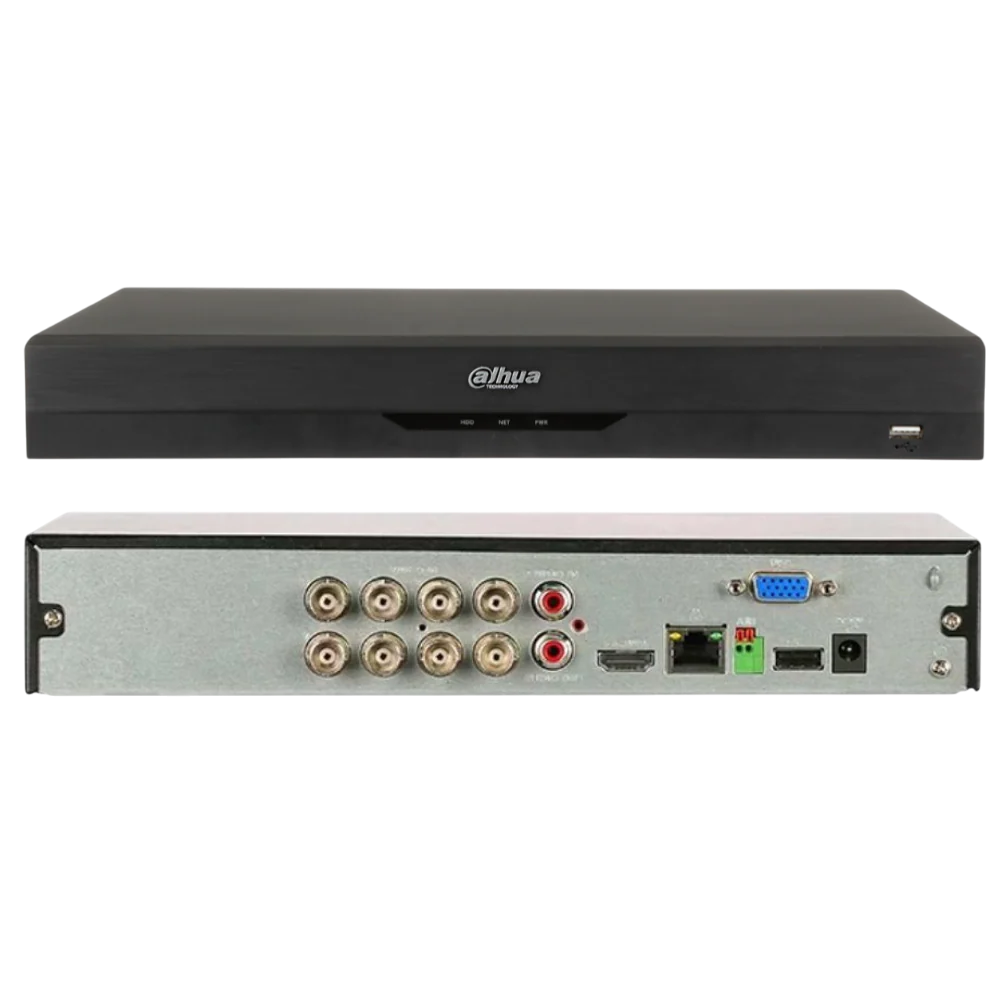 XVR5108HS-I3 - XVR HCVI SERIE I3, 8CH, 5MP, H.265+, 5 EN 1, 1 CH
