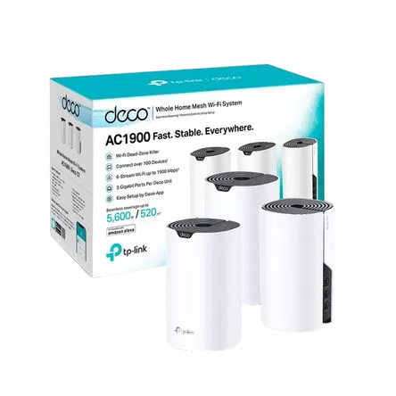DECO E4(3-PACK) FAST.STABLE DECO ESTABILIZADOR AC1200