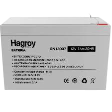 PS7-12 BATERIA HAGROY 12V7A