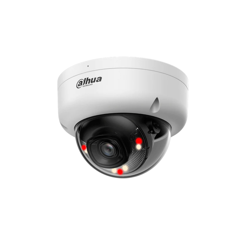 DH-IPC-HDBW1239E1-A-IL CAMARA IP DOMO ANTIVANDALICA DAHUA 2MP SMART DUAL LIGHT POE IR 30 M LENTE