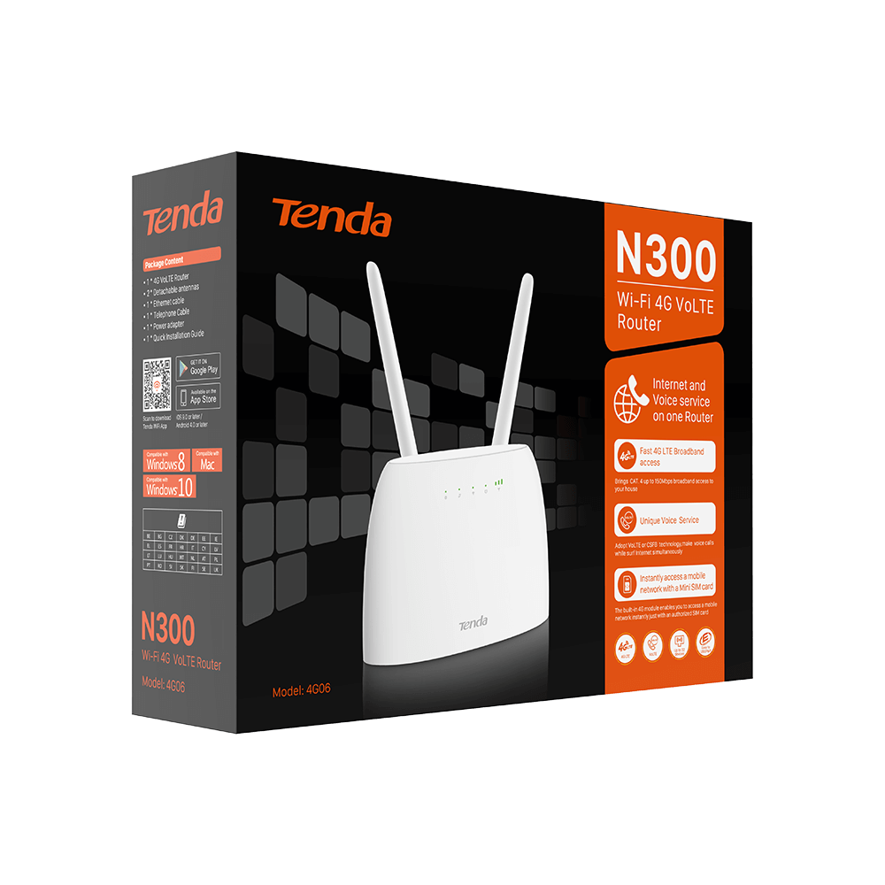 ROUTER 4G TENDA MOD 4G06 