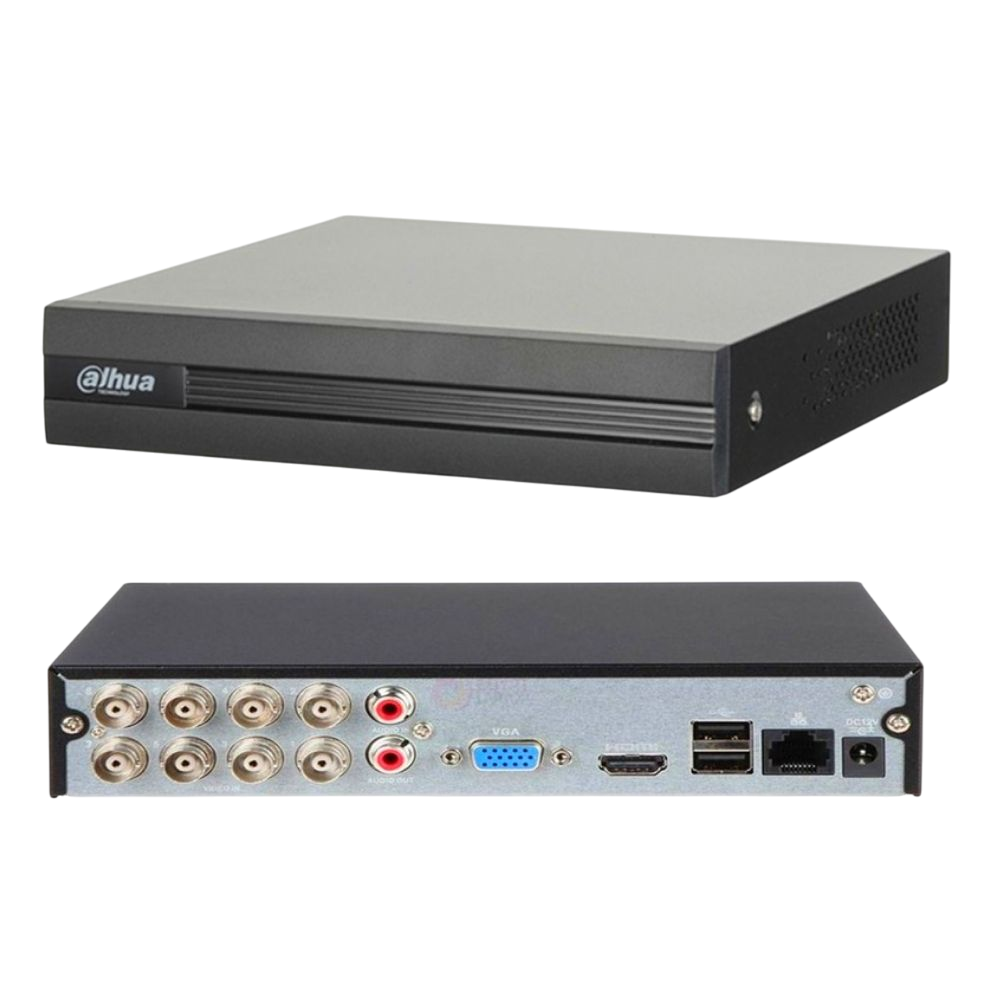 DH-XVR1B08-I - COOPER - XVR HD/8CH/HD 720 / 1HDD - 6TB CBVS / HDCVI / AHD / TVI / IP - PN INTERNAL DH-XVR1B08-I