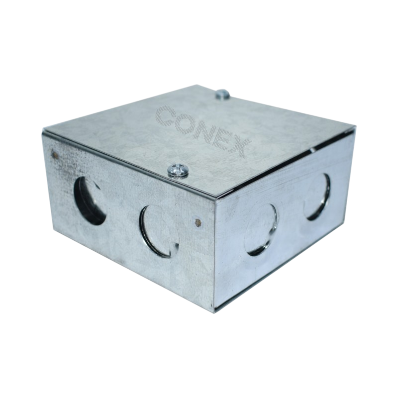 CAJA DE PASO METALICA 4X4X2