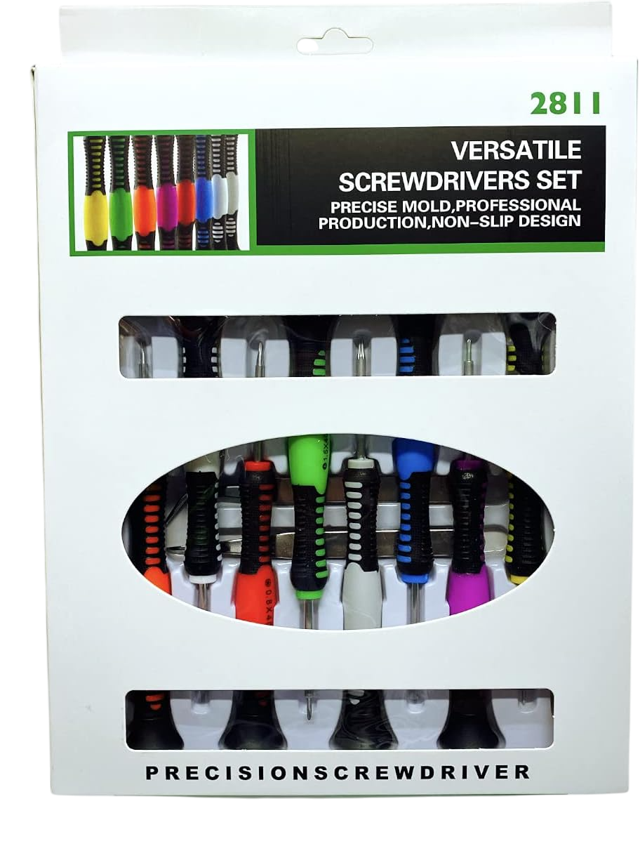 DESTORNILLADORES DE PRESICION  KIT DE HERRAMIENTAS TORX T6 MAGNETICO AJ-2811