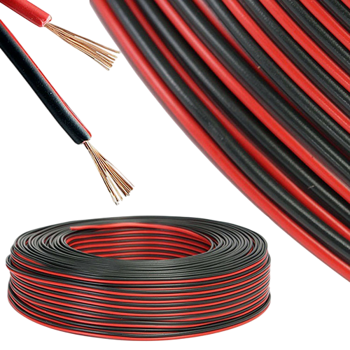 SP 218 RBT CABLE ROJO Y NEGRO SILICONADO PARA PARLANTE #18