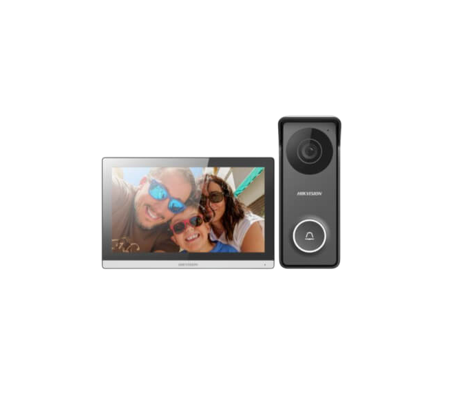HK-DS-KIS313-P KIT V/PORTERO HIBRIDO 4 HILOS. INCLUYE MONITOR Y CAMARA