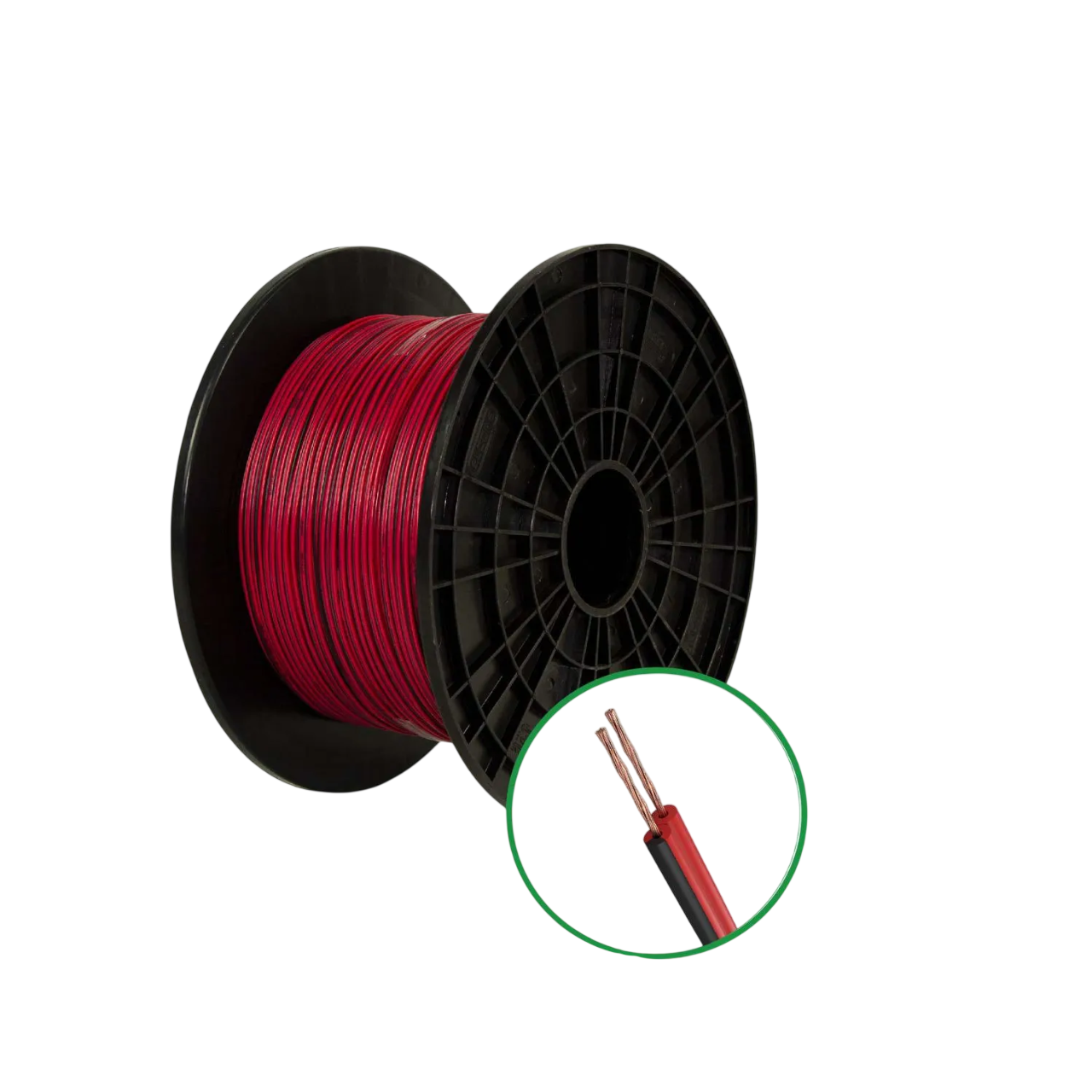 ROLLO DE CABLE DE AUDIO 2X18 MARCA ELCOPE